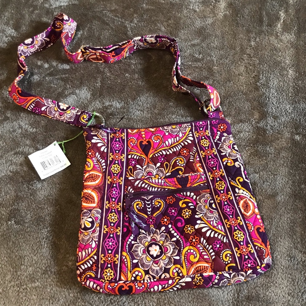 NWT! Vera Bradley Hipster Safari Sunset Crossbody
